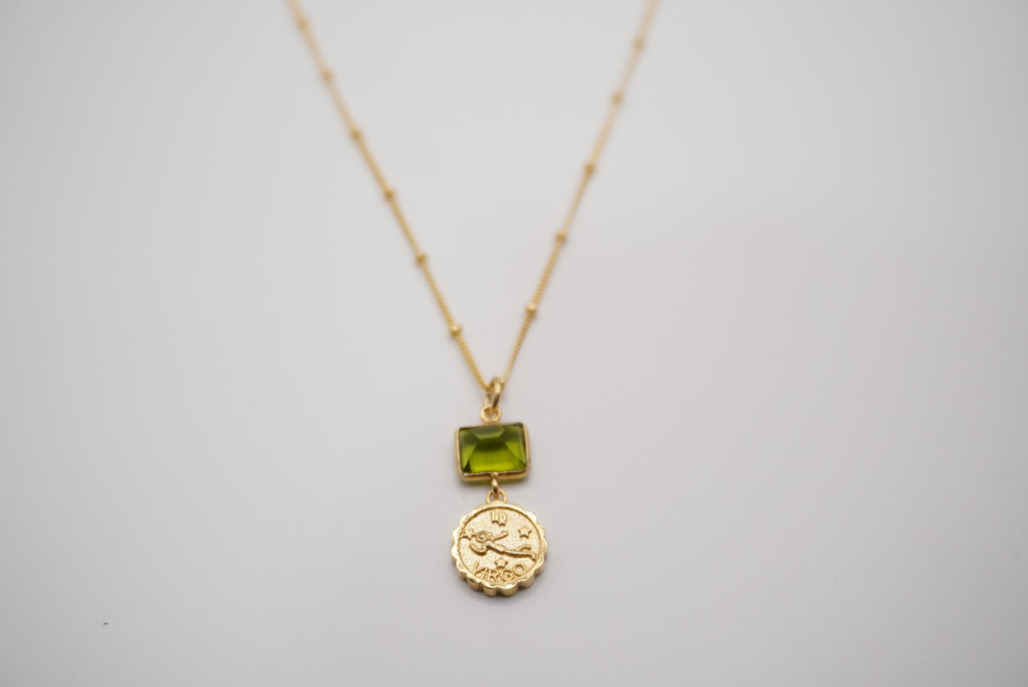 VIRGO BIRTHSTONE NECKLACE