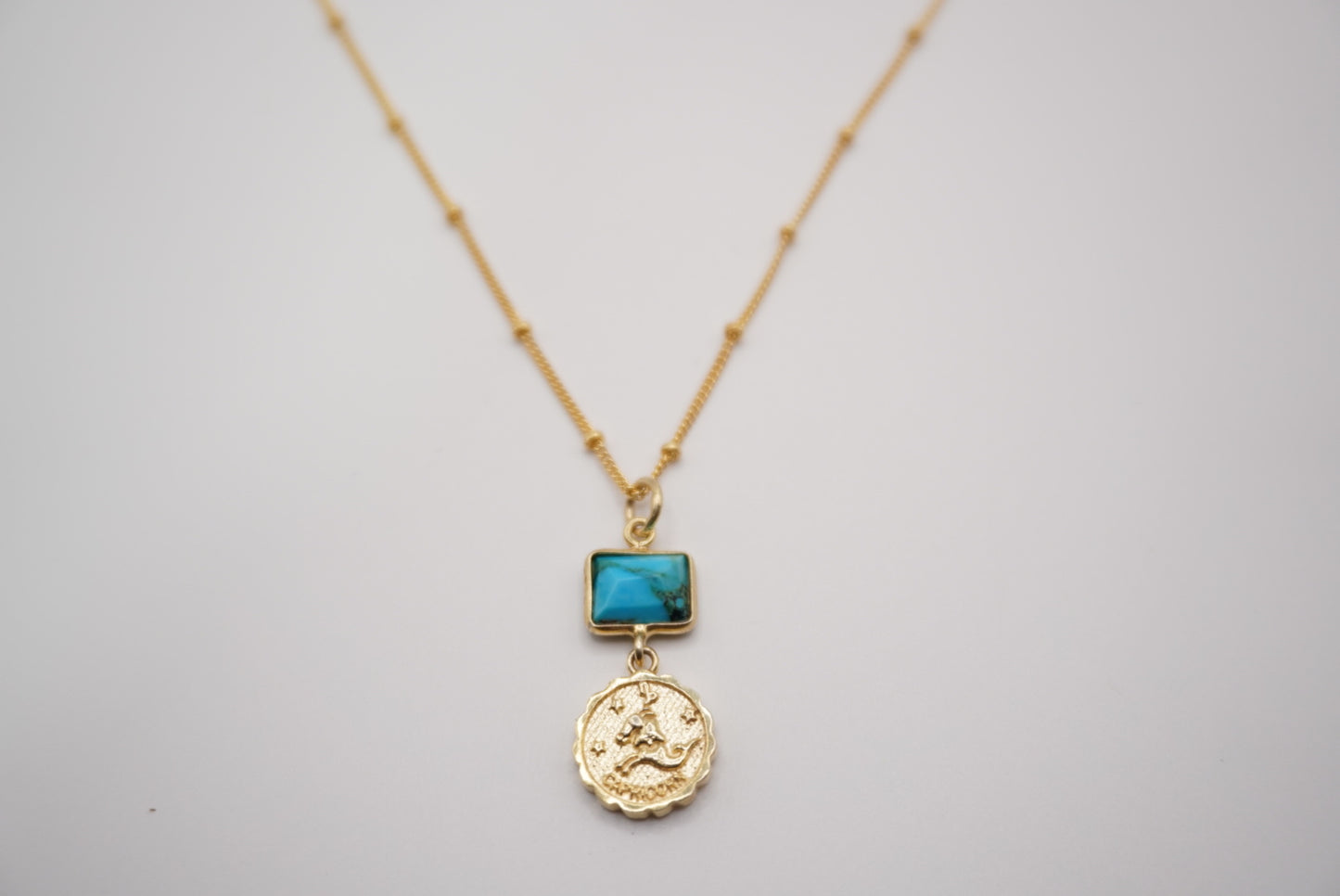 CAPRICORN BIRTHSTONE NECKLACE