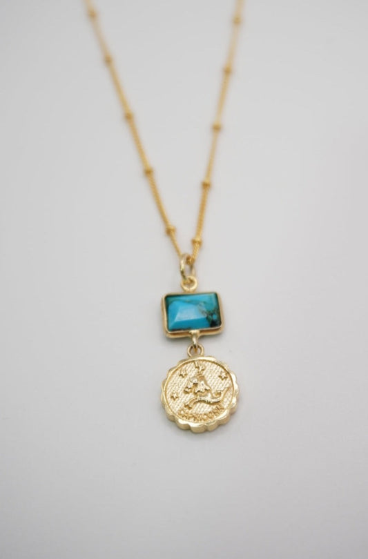 CAPRICORN BIRTHSTONE NECKLACE