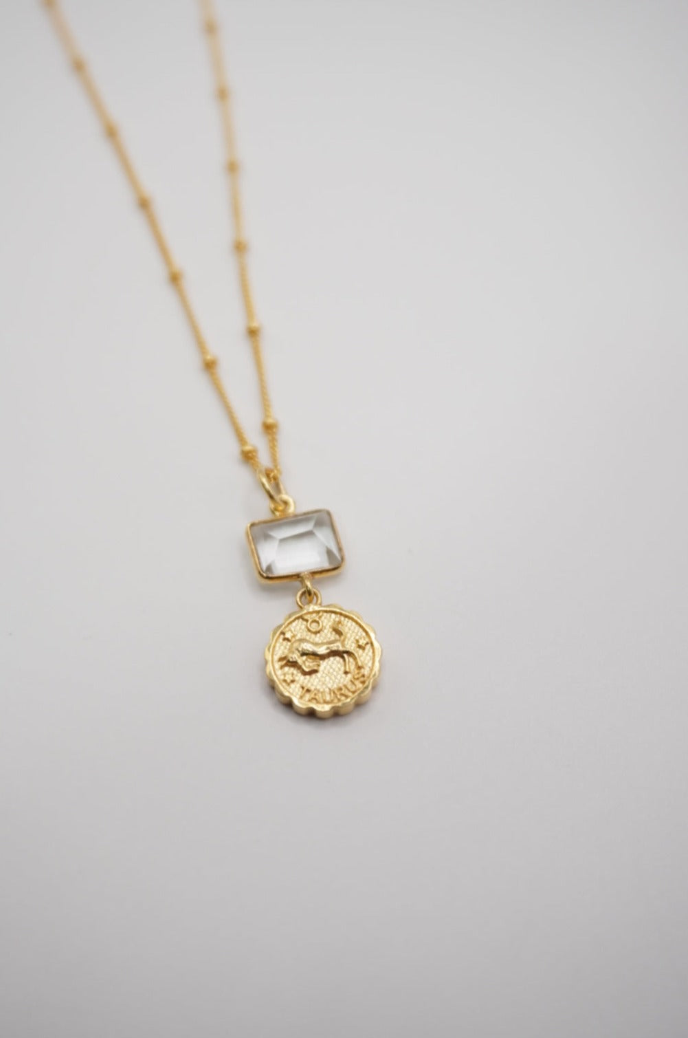 TAURUS BIRTHSTONE NECKLACE