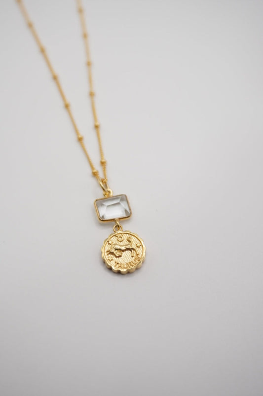 TAURUS BIRTHSTONE NECKLACE