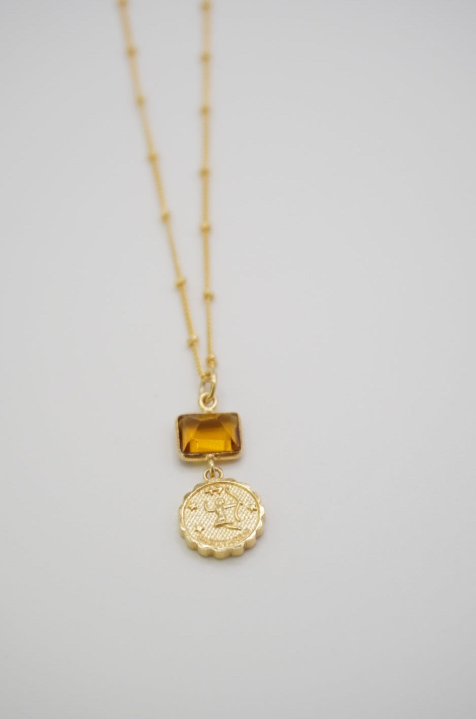 SAGITTARIUS BIRTHSTONE NECKLACE